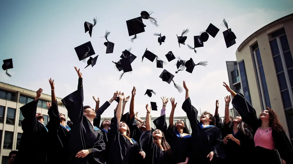Graduates Celebrating